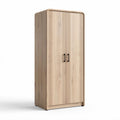 Houten kast met twee deuren en een afmeting van 60 x 40 x 150 cm